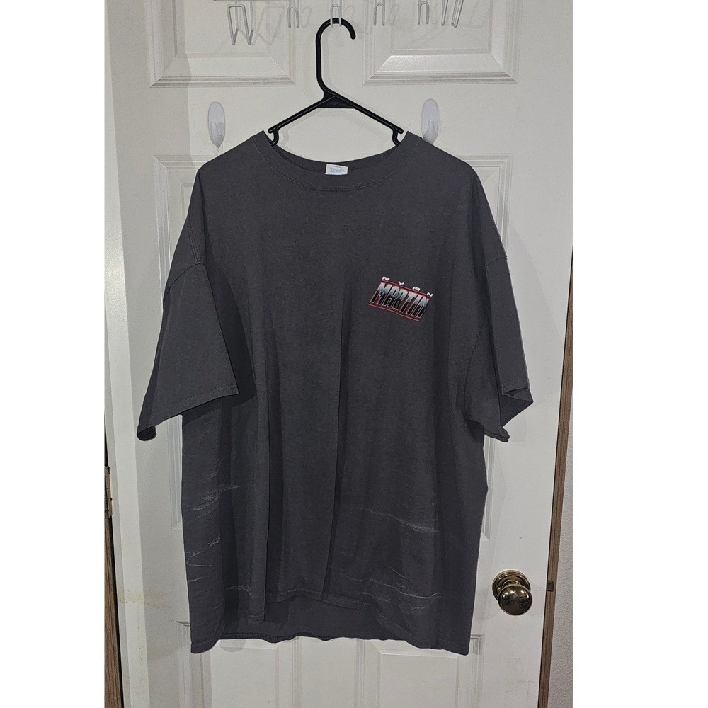 Ryan Martin Street Outlaws Fireball Camaro Racing T-Shirt Mens 3XL Gray Cotton